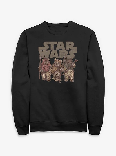 Star Wars Ewok Group Sweatshirt