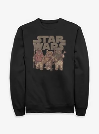 Star Wars Ewok Group Sweatshirt