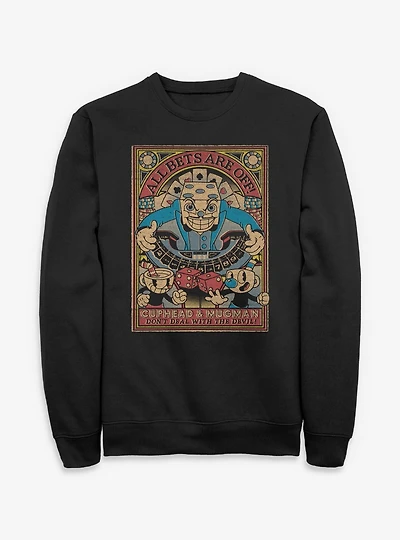 Cuphead All Bets Are Off Sweatshirt