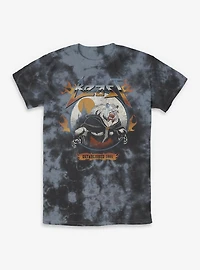 Disney Beauty and the Beast Flame Tie-Dye T-Shirt