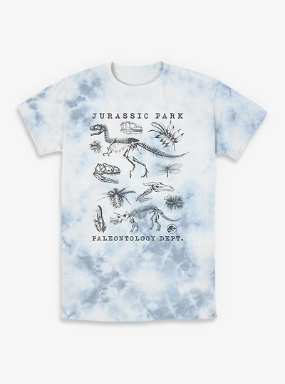 Jurassic Park Flora & Fauna Tie-Dye T-Shirt