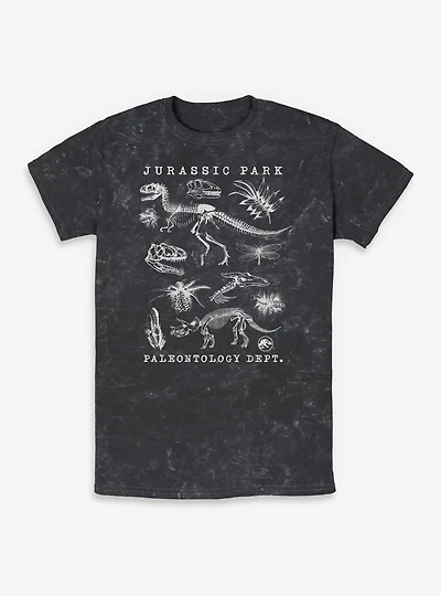 Jurassic Park Flora & Fauna Mineral Wash T-Shirt