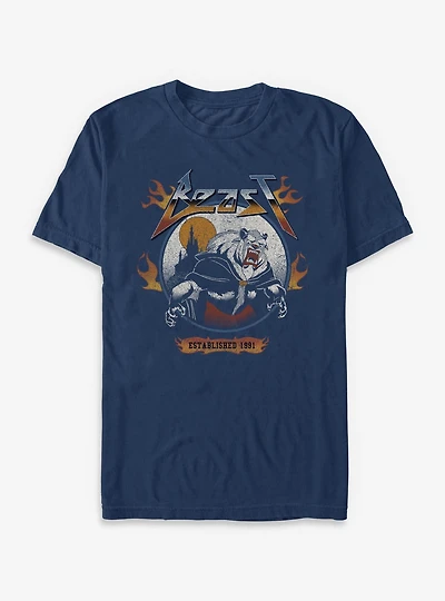 Disney Beauty and the Beast Flame Garment Dye T-Shirt