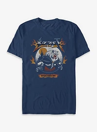 Disney Beauty and the Beast Flame Garment Dye T-Shirt