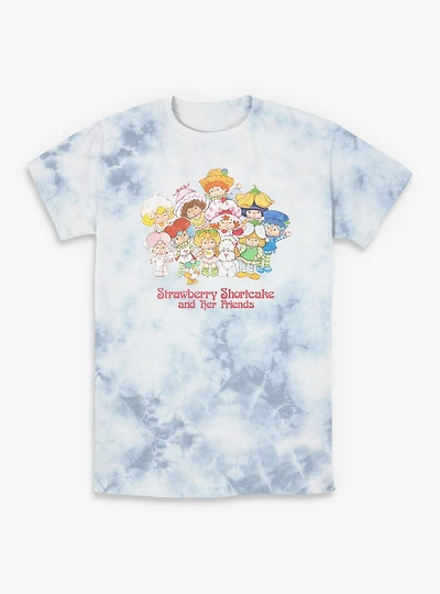 Strawberry Shortcake And Her Friends Tie-Dye T-Shirt