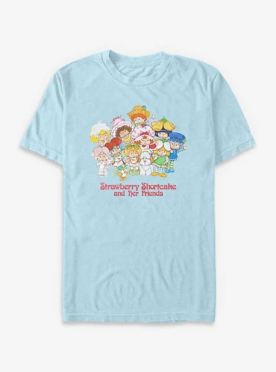 Strawberry Shortcake And Her Friends Garment Dye T-Shirt