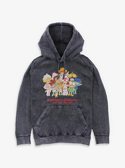 Strawberry Shortcake And Her Friends Mineral Wash Hoodie