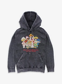 Strawberry Shortcake And Her Friends Mineral Wash Hoodie