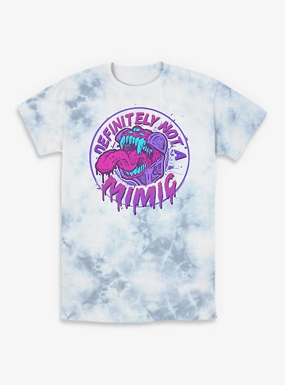 Dungeons & Dragons Definitely Not A Mimic Badge Tie-Dye T-Shirt