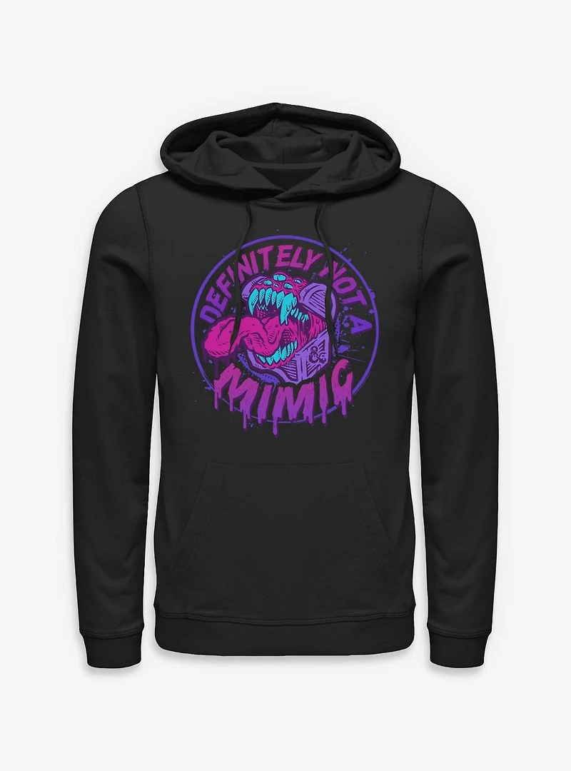 Dungeons & Dragons Definitely Not A Mimic Badge Hoodie