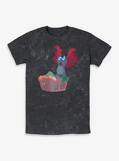 Disney Lilo & Stitch Laundry Monster Mineral Wash T-Shirt
