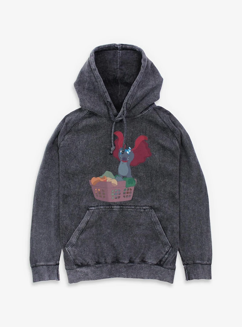 Disney Lilo & Stitch Laundry Monster Mineral Wash Hoodie