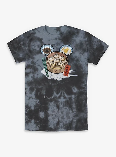 Disney Mickey Mouse Xialongbao Dumplings Tie-Dye T-Shirt