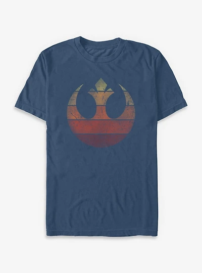 Star Wars Rebel Retro Gradient Garment Dye T-Shirt