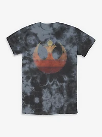 Star Wars Rebel Retro Gradient Tie-Dye T-Shirt