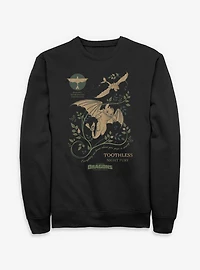 How To Train Your Dragon Toothless Warning Sweatshirt