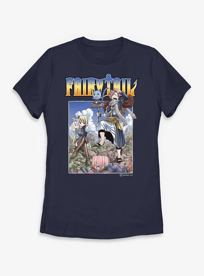 Fairy Tail On A Mission Womens T-Shirt