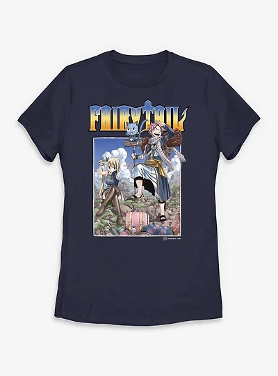 Fairy Tail On A Mission Womens T-Shirt