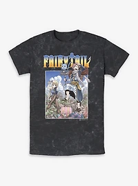 Fairy Tail On A Mission Mineral Wash T-Shirt