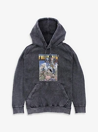 Fairy Tail On A Mission Mineral Wash Hoodie