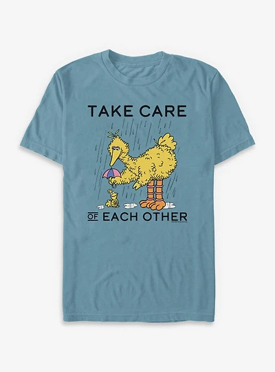 Sesame Street Care For Each Other Garment Dye T-Shirt