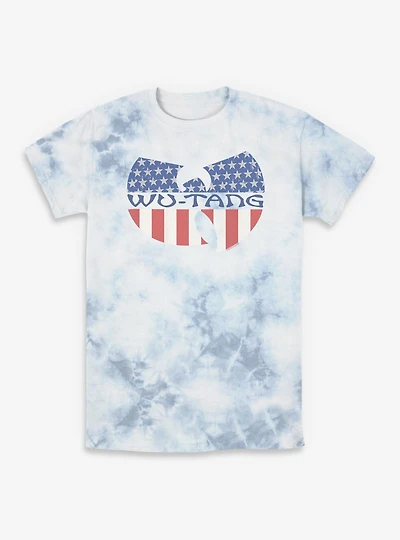 Wu-Tang Flag Tie-Dye T-Shirt