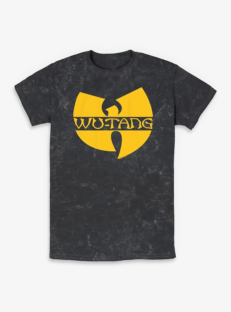 Wu-Tang Logo  Mineral Wash T-Shirt