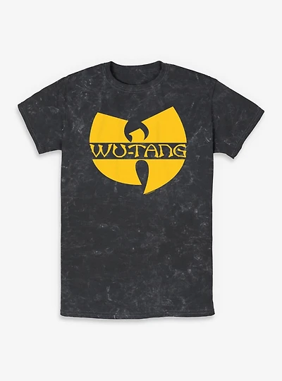 Wu-Tang Logo  Mineral Wash T-Shirt
