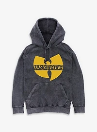 Wu-Tang Logo  Mineral Wash Hoodie