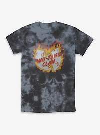 Wu-Tang Clan Fire Tie-Dye T-Shirt
