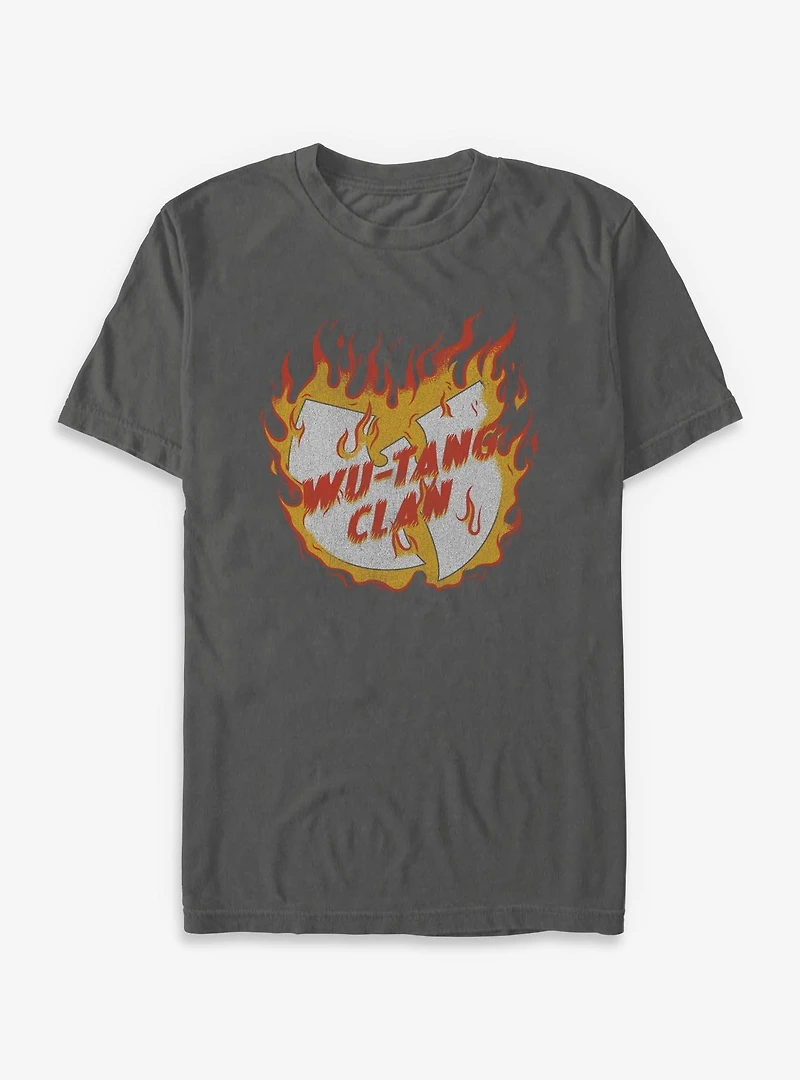 Wu-Tang Clan Fire Garment Dye T-Shirt