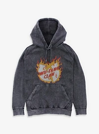 Wu-Tang Clan Fire Mineral Wash Hoodie