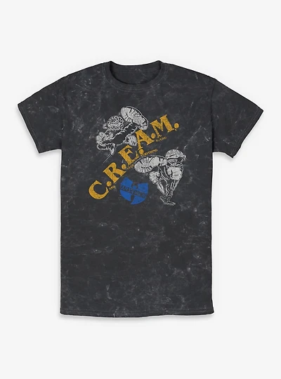 Wu-Tang C.R.E.A.M Mineral Wash T-Shirt