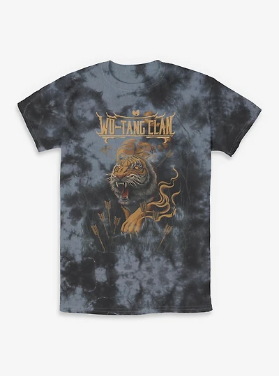 Wu-Tang Tiger And Arrows Tie-Dye T-Shirt