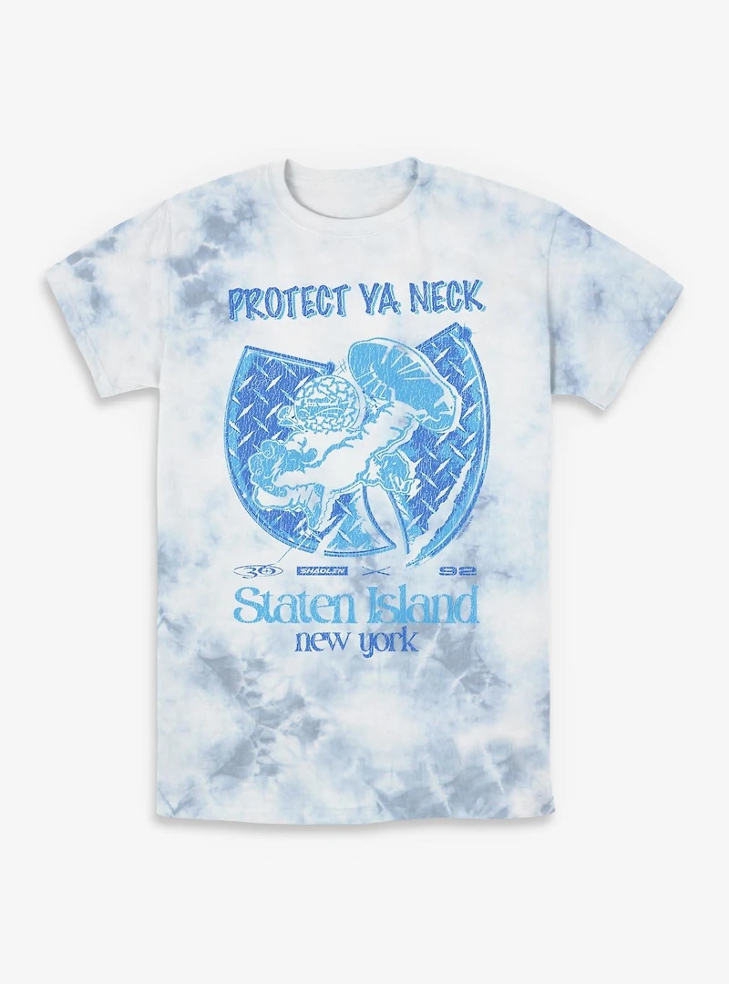 Wu-Tang Protect Ya Neck Tie-Dye T-Shirt