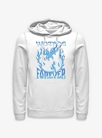 Wu-Tang Forever Blue Fire Hoodie