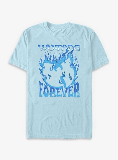 Wu-Tang Forever Blue Fire Garment Dye T-Shirt