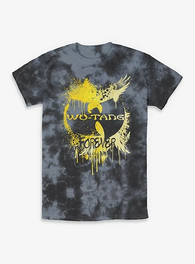 Wu-Tang Forever Splatter Tie-Dye T-Shirt