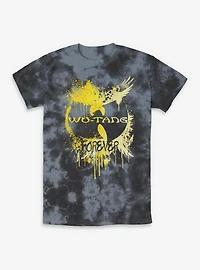 Wu-Tang Forever Splatter Tie-Dye T-Shirt