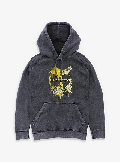 Wu-Tang Forever Splatter Mineral Wash Hoodie