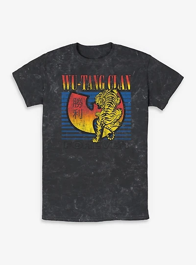 Wu-Tang Forever Tiger Mineral Wash T-Shirt