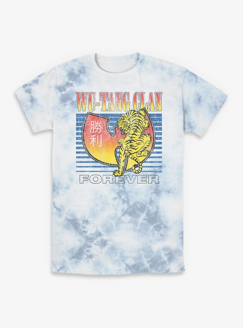Wu-Tang Forever Tiger Tie-Dye T-Shirt
