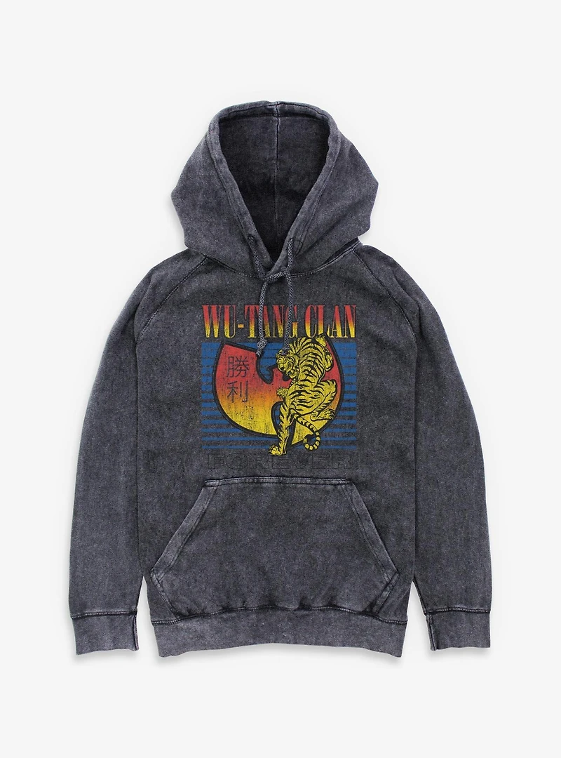 Wu-Tang Forever Tiger Mineral Wash Hoodie