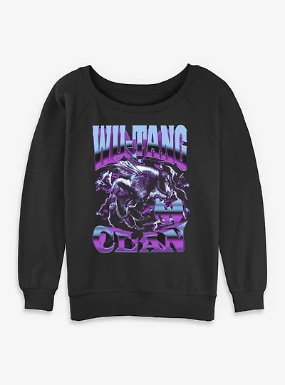 Wu-Tang Clan Bees Womens Slouchy Sweatshirt
