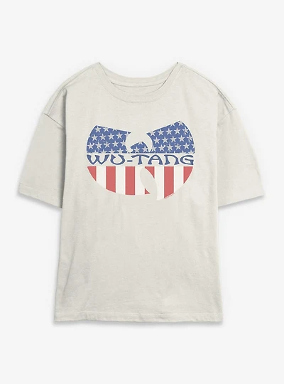 Wu-Tang Flag Womens Skimmer T-Shirt