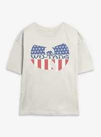 Wu-Tang Flag Womens Skimmer T-Shirt