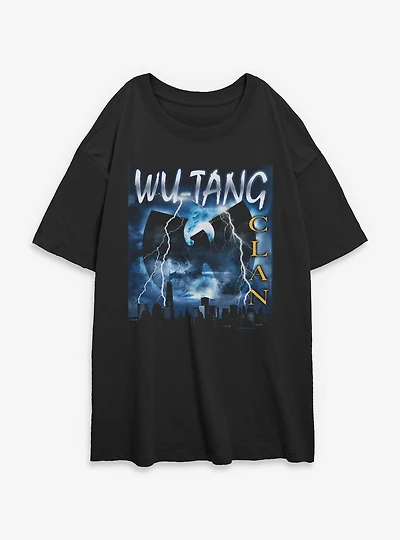 Wu-Tang Clan City Womens Oversized T-Shirt