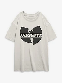 Wu-Tang Logo Womens Oversized T-Shirt