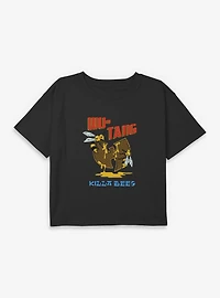 Wu-Tang Killa Bees Youth Girls Boxy Crop T-Shirt