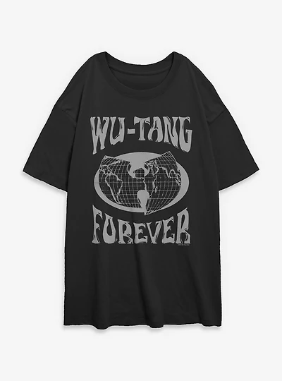 Wu-Tang Forever Worldwide Womens Oversized T-Shirt